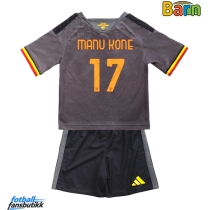 AS Roma Manu Kone #17 Tredjedraktsett Barn 2026-27 Kortermet (+ Korte bukser)